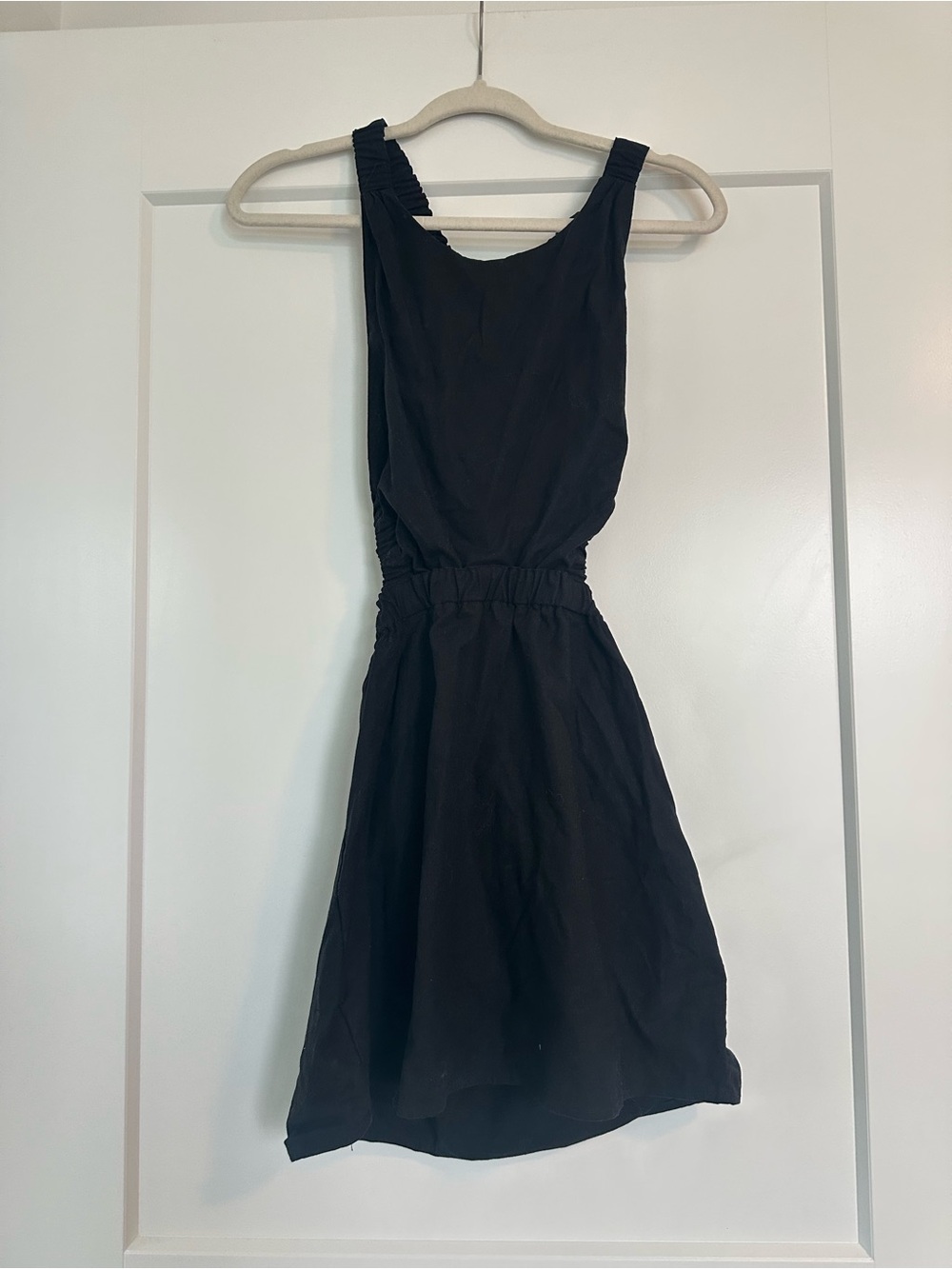 Princess Polly Black Backless Sleeveless Dress